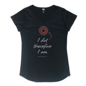 I dot, therefore I am. - Women's Mali Boutique Capped Sleeve - best seller