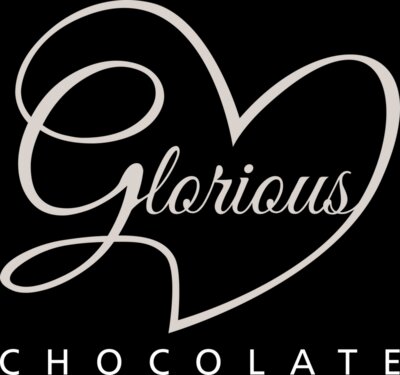 Glorious Chocolate beige logo
