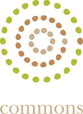Samford Commons logo - on dark
