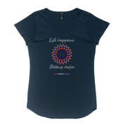 Life Happens, Dotting Helps. Mali women's T-shirt with Happy Dotting design