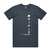 Fairweather biker - Men's AS Colour Staple Regular Fit T Shirt