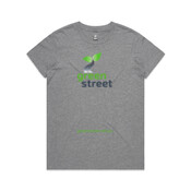 Green Street logo - Women's Maple Tee (Same day)